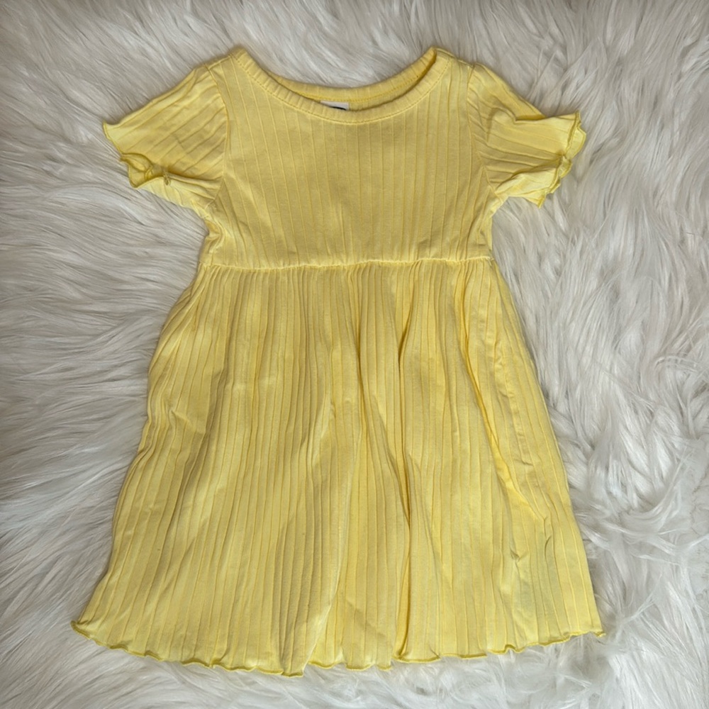 Yellow sun dress